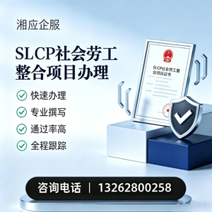 邢台SLCP社会劳工整合项目申报服务