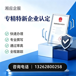 邢台专精特新企业申报服务