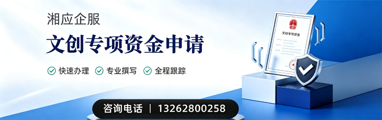 邢台文创专项资金申报服务