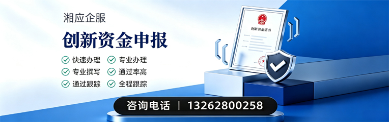 邢台创新资金申报服务