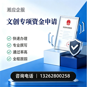 邢台文创专项资金申报服务